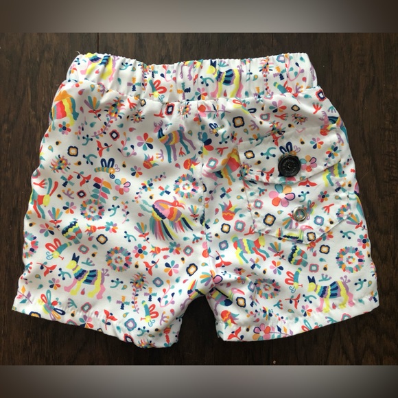 EUC Blue Quail Otomi Swim Trunks 2t - Picture 2 of 6